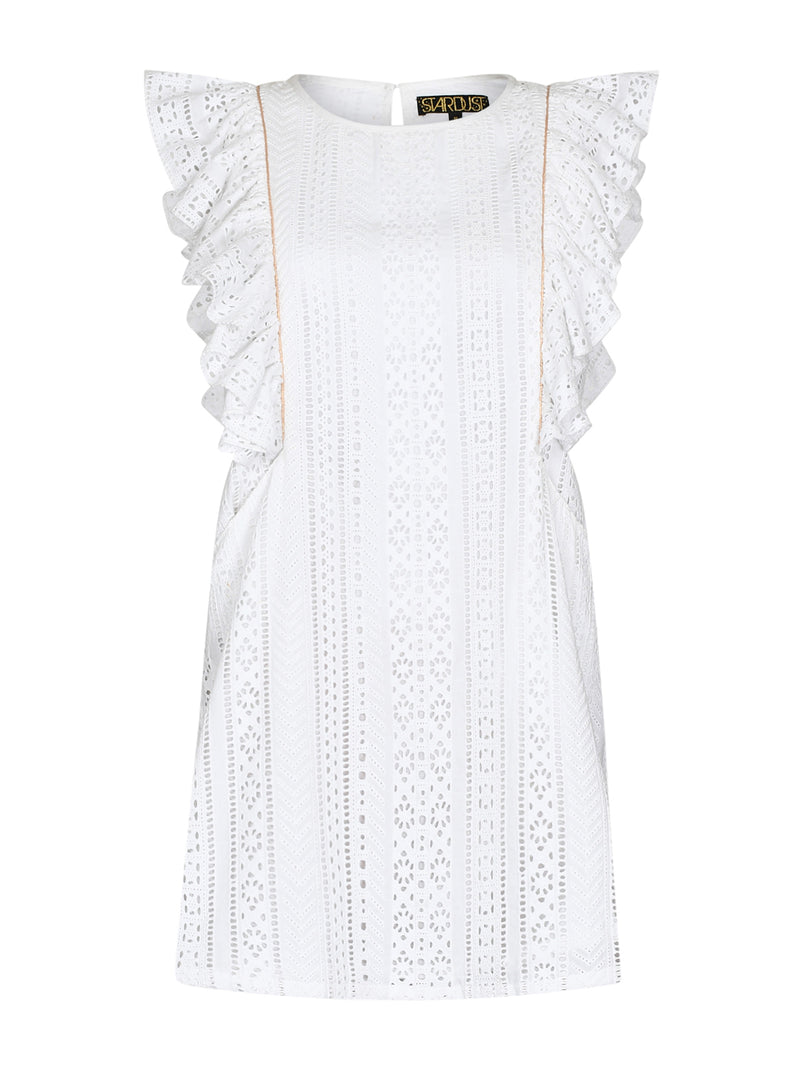 Claudia Mini Dress White Shiffle ...